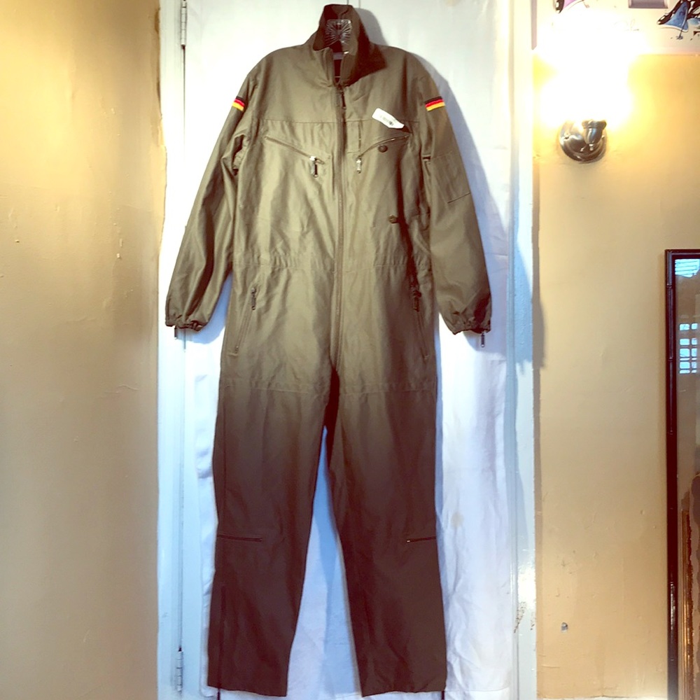 AUTHENTIC GERMAN TANKER COVERALLS, UNUSED
